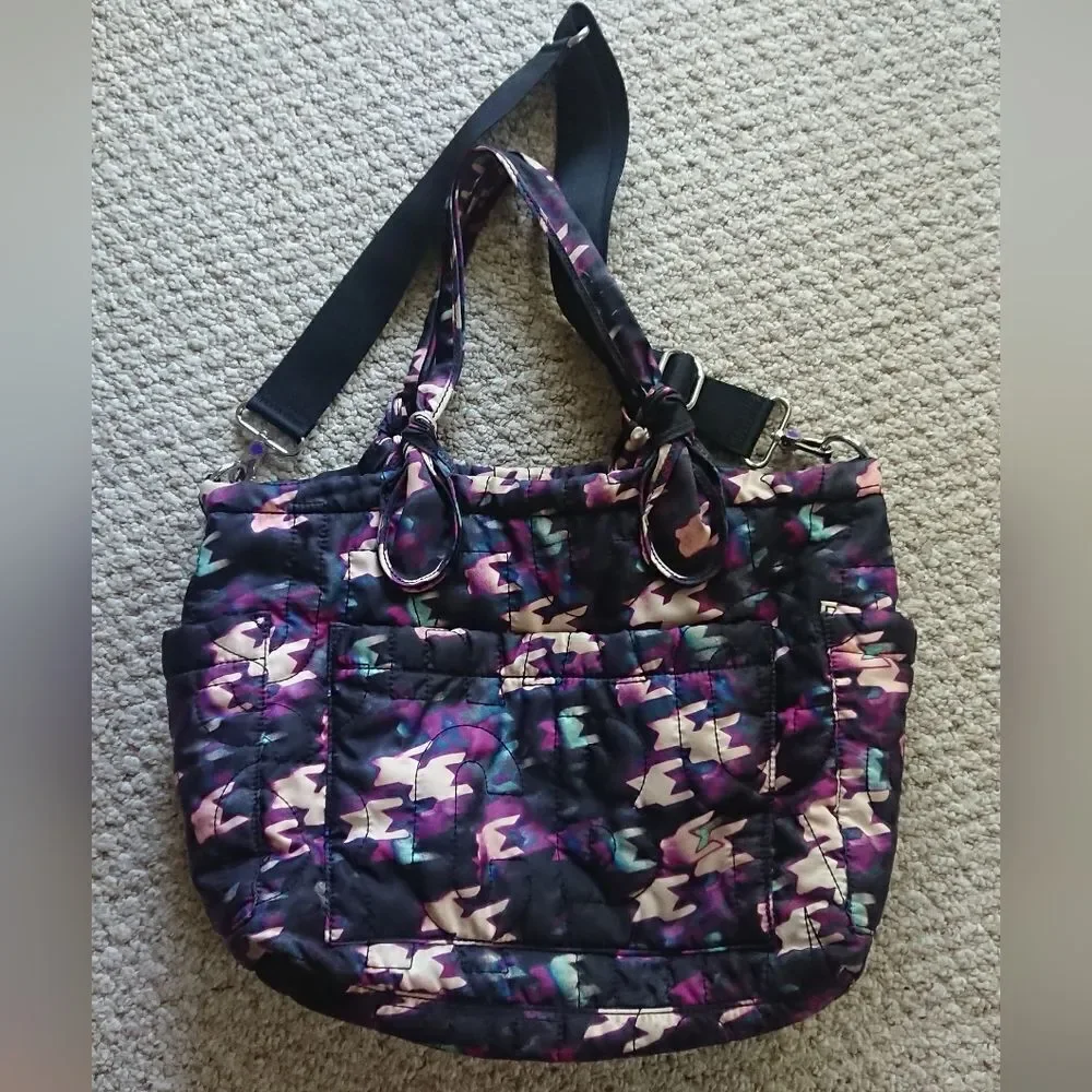Marc By Marc Jacobs Core Pretty Elizababy Shoulder Diaper Bag - purple and muti